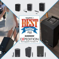Samson Expedition выиграл награду Best In Show на NAMM 2019!