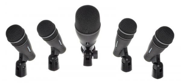 Доступный комплект микрофонов для ударной установки DK705