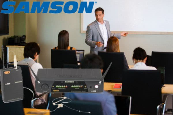 Профессиональные вокальные/речевые радиосистемы Samson Concert 77