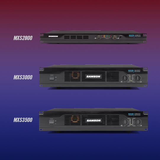Samson MXS - высокая мощность и компактные размеры