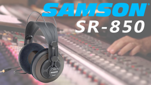 Профессиональныe студийные наушники Samson SR-850