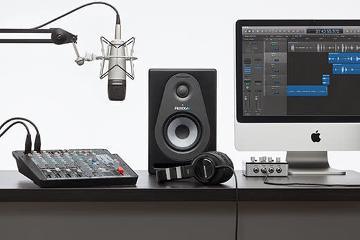 Домашняя студия на основе микшера Samson MXP124FX