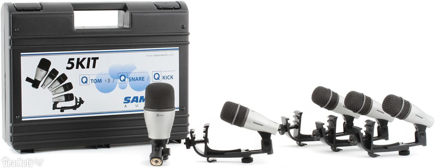 микрофоны для барабанов samson_1