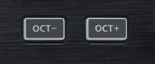 Graphite MD13 Octave Buttons